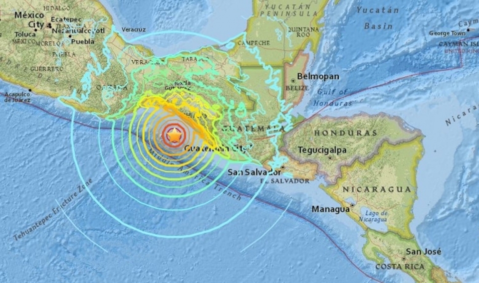 Mexico улсын Pijijiapan хотод хүчтэй газар хөдлөлт болж 5 хүн нас барлаа